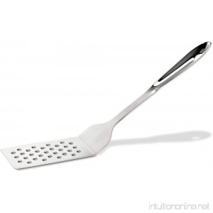 All-Clad T107 Stainless Steel Large Slotted Turner Kitchen Tool 14.5-Inch Silver - B00005AL7E